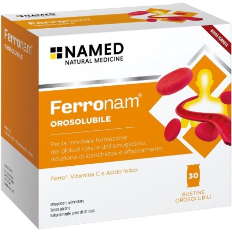 Named Ferronam Orosolubile 30 Bustine 1,5 G