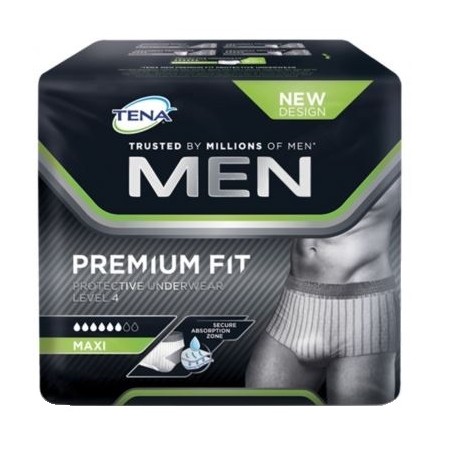 Mutandina assorbente maschile tena men premium fit livello 4 taglia medium 10 pezzi Mutandina assorbente maschile tena men premium fit livello 4 taglia medium 10 pezzi