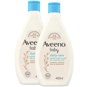 Aveeno Baby Fluid 400 Ml Bundle