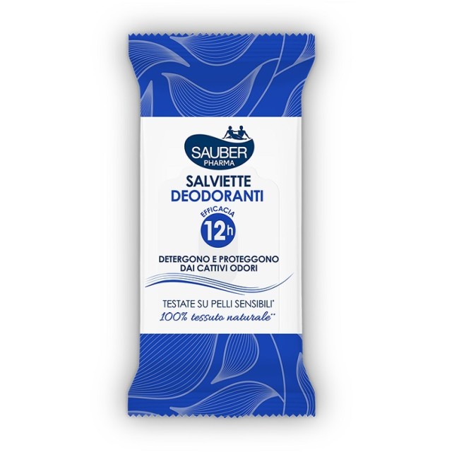 Italsilva Commerciale Sauber Salviette Deodoranti 10 Pezzi
