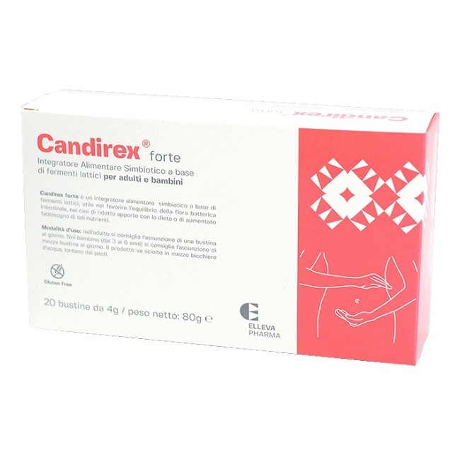 Elleva Pharma Candirex Forte 20 Bustine 90 G
