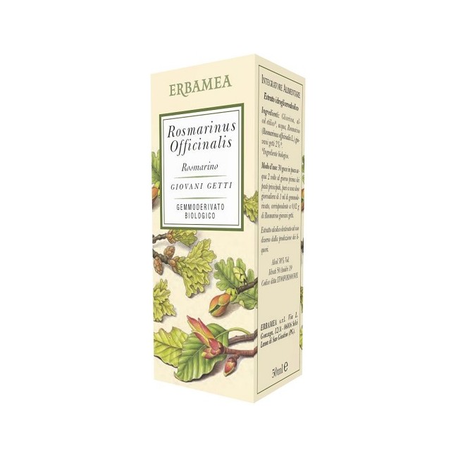 Erbamea Rosmarinus Officinalis Rosmarino 50 Ml