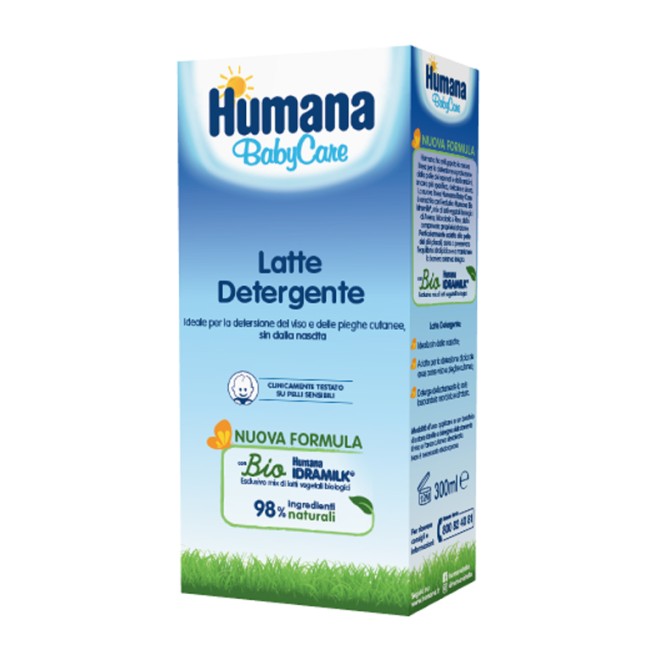 Humana Baby Care Latte Detergente 300 Ml Humana Baby Care Latte Detergente 300 Ml