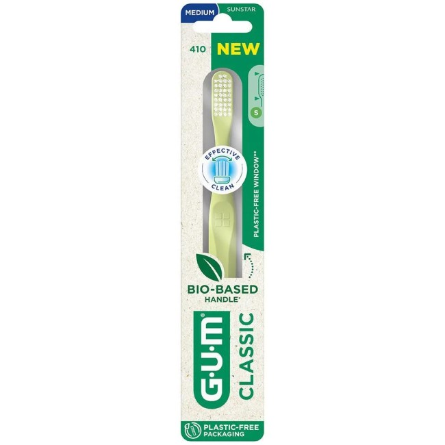 Gum Classic 410 Spazzolino Compatto Medio
