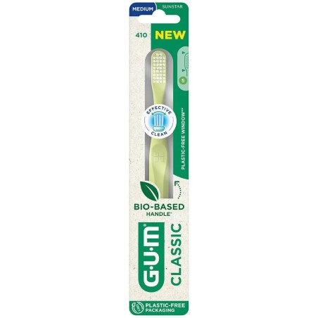 Gum Classic 410 Spazzolino Compatto Medio