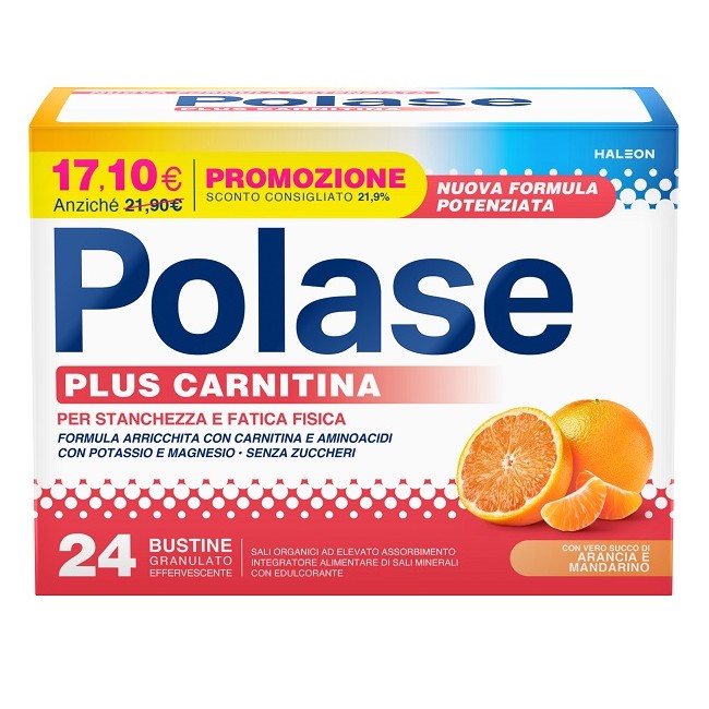 Haleon Polase Plus Carnitina Promo 24 Bustine
