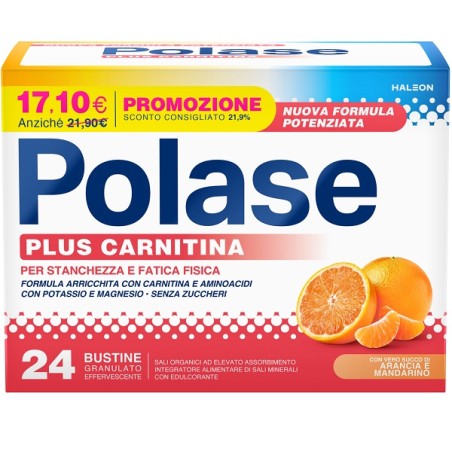 Haleon Polase Plus Carnitina Promo 24 Bustine