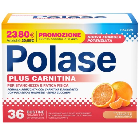 Haleon Polase Plus Carnitina Promo 36 Bustine