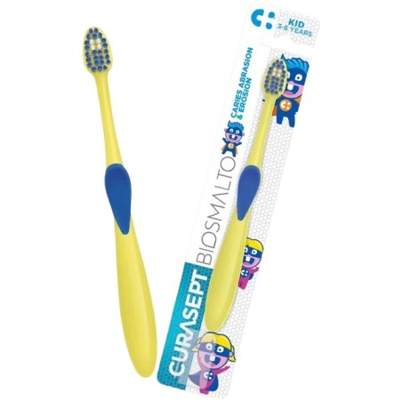 Curasept Spazzolino Biosmalto Kids 3-6 Anni