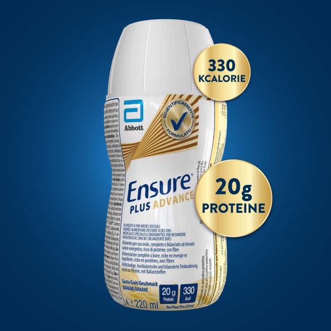 Ensure Plus Advance Banana 4 Bottiglie da 220ml