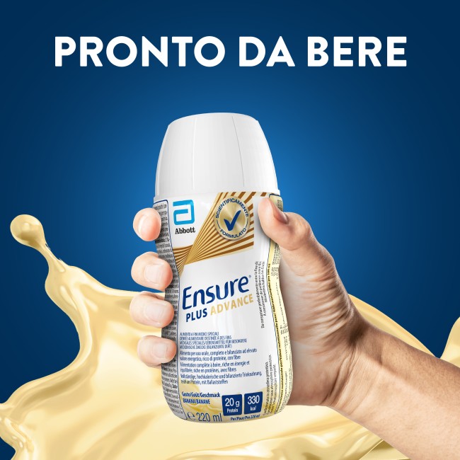 Ensure Plus Advance Banana 4 Bottiglie da 220ml