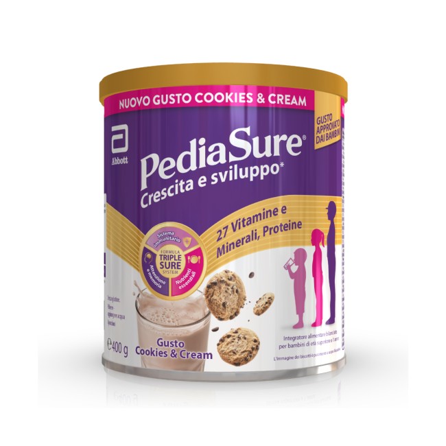 Pediasure Integratore Multivitaminico Bambini 400 g Cookies & Cream