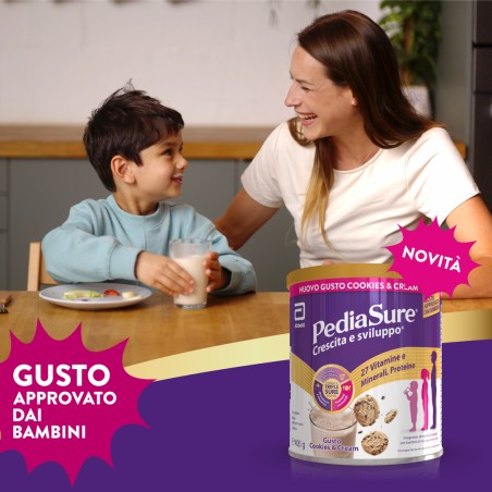 Pediasure Integratore Multivitaminico Bambini 400 g Cookies & Cream