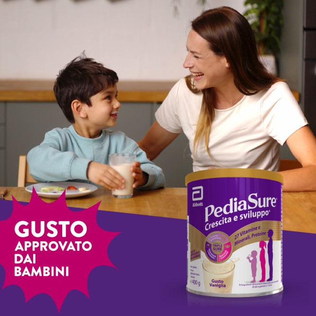 Pediasure Crescita&sviluppo Rinforza Vaniglia 400 G