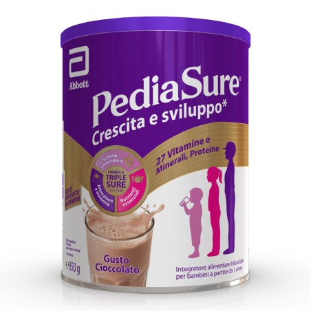 Pediasure crescita&sviluppo rinforza cioccolato 850 g