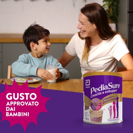 Pediasure crescita&sviluppo rinforza cioccolato 400 g