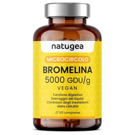 Natugea Bromelina 5000 5000 Gdu/g 120 Compresse