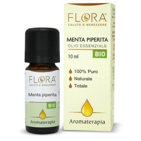 Flora Menta Piperita Olio Essenziale Bio 10 Ml