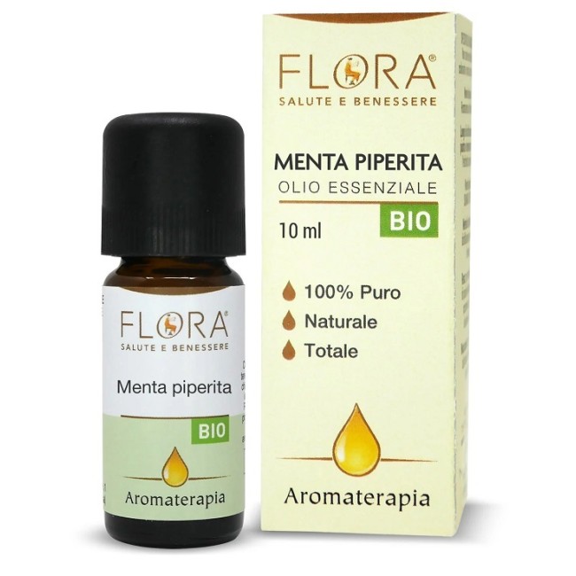 Flora Menta Piperita Olio Essenziale Bio 10 Ml