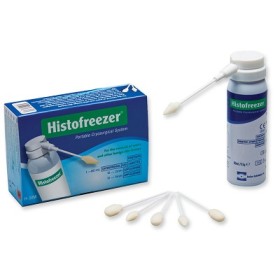 Gima Histofreezer Mix Mini Kit Per Crioterapia 1 Bomboletta Di Aerosol Da 80 Ml + 16 Applicatori Da 2mm + 16 Applicatori Da 5 Mm