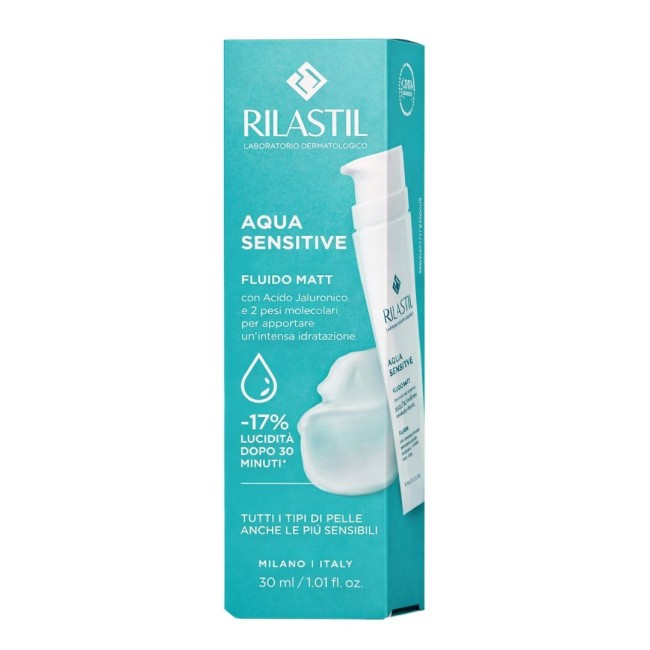 Istituto Ganassini Rilastil Aqua Sensitive Crema Gel Matt 30 Ml