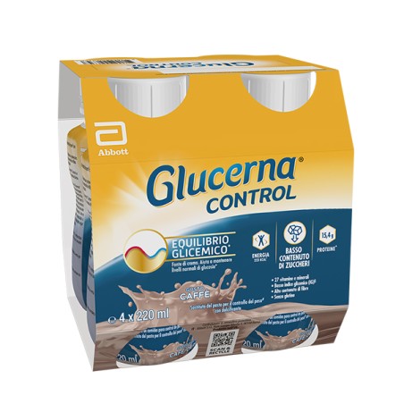 Abbott Glucerna Control Caffe'4x220 Ml