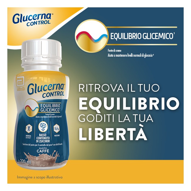 Abbott Glucerna Control Caffe'4x220 Ml