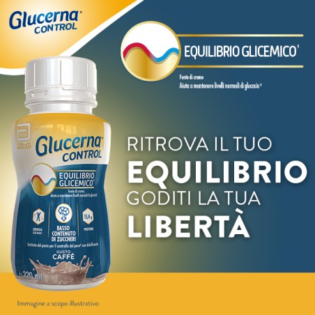 Abbott Glucerna Control Caffe'4x220 Ml
