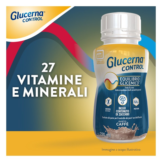 Abbott Glucerna Control Caffe'4x220 Ml