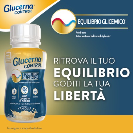 Abbott Glucerna Control Vaniglia 4x220 Ml