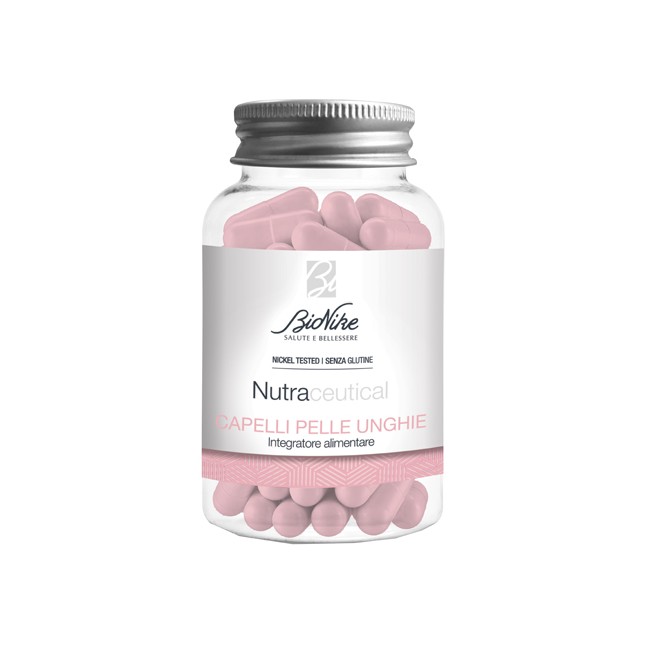 Bionike  Nutraceutical Integratore Per capelli, Pelle e Unghie 60 cps