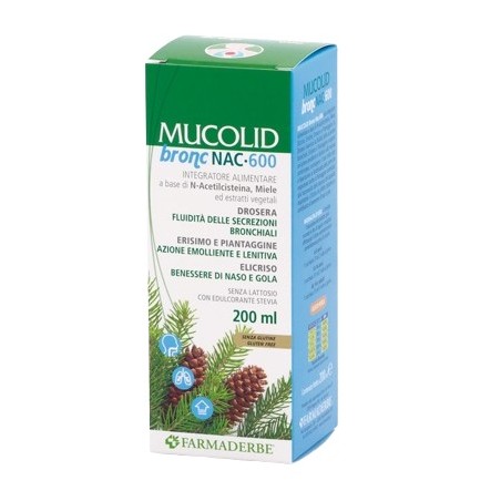Farmaderbe Mucolid Bronc Nac 600 200 Ml