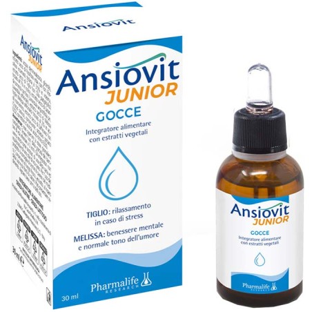 Pharmalife Research Ansiovit Junior Gocce 30 Ml
