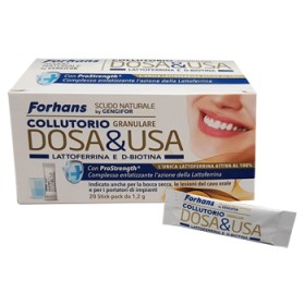 Forhans Dosa & Usa Collutorio Granulare 20 Stick
