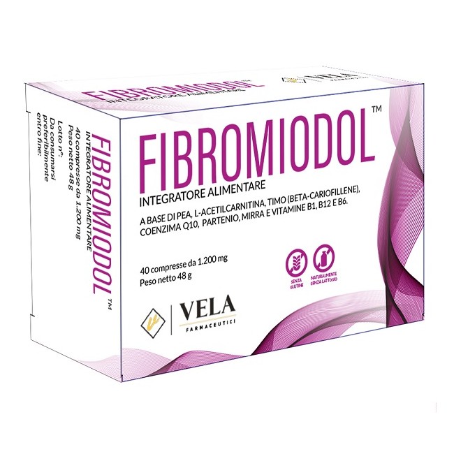 Vela Farmaceutici Fibromiodol 40 Compresse 1200 Mg