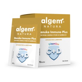 Algem Natura Manuka Immuno Plus 15 Bustine