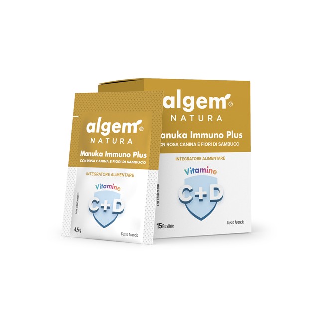 Algem Natura Manuka Immuno Plus 15 Bustine