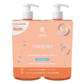 Bionike Triderm Bipack Detergente Corpo Capelli 750 Ml