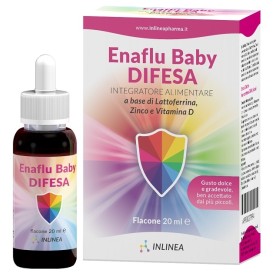 Inlinea Enaflu Baby Difesa Gocce 20 Ml Gusto Dolce Senza Glutine