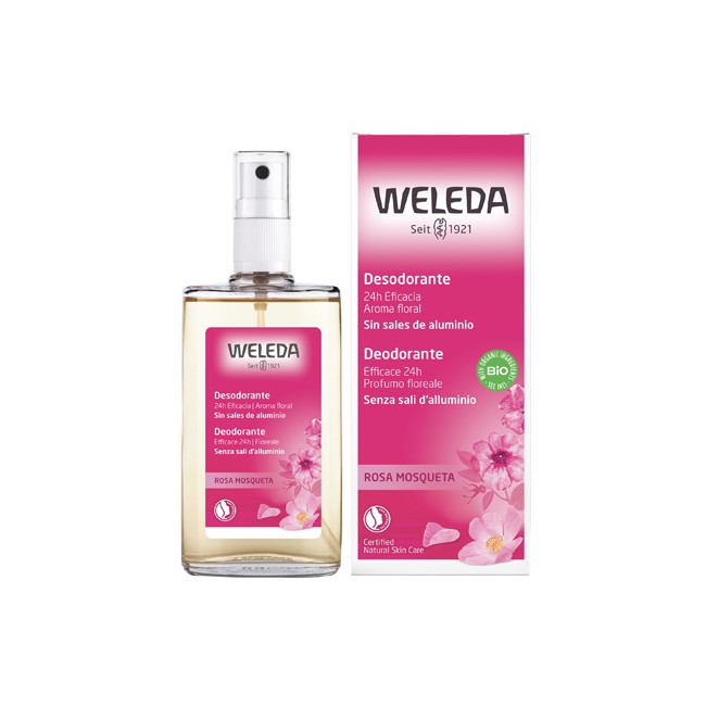 Weleda Deodorante Rosa Mosqueta 100 Ml