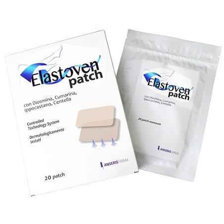 Anseris Farma Elastoven Patch 20 Cerotti Transdermici Anseris Farma Elastoven Patch 20 Cerotti Transdermici