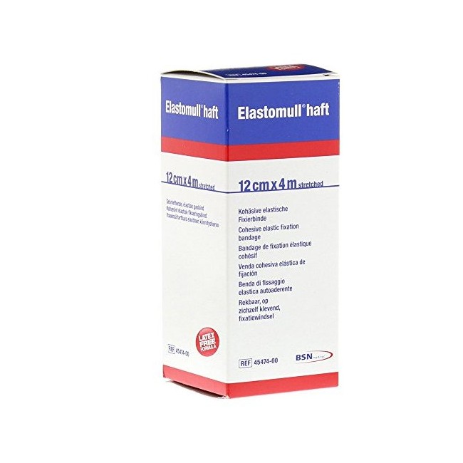 Essity Benda Elastica Autoadesiva Elastomull Haft Compressione Forte 12x400 Cm