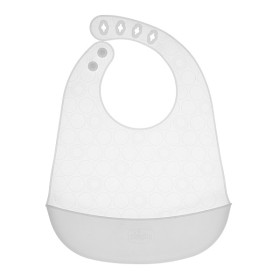 Chicco Easy Roll Bib Bavaglino In Silicone Con Tasca Neutro