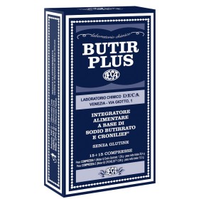 Deca Laboratorio Chimico Butir Plus 15 + 15 Compresse Senza Glutine