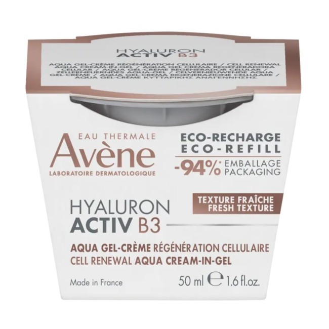Avène Avene Hyaluron Activ B3 Aqua Gel Crema Ricarica 50 Ml Avène Avene Hyaluron Activ B3 Aqua Gel Crema Ricarica 50 Ml