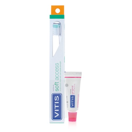Dentaid Vitis Spazzolino Soft Access + Dentifricio Gingival 15 Ml Dentaid Vitis Spazzolino Soft Access + Dentifricio Gingival 15 Ml