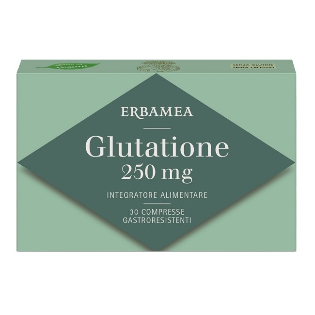 Erbamea Glutatione 250mg 30 Compresse Gastroresistenti Erbamea Glutatione 250mg 30 Compresse Gastroresistenti