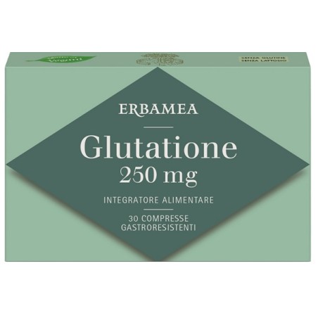 Erbamea Glutatione 250mg 30 Compresse Gastroresistenti Erbamea Glutatione 250mg 30 Compresse Gastroresistenti
