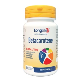 Longlife Betacarotene 25000ui 30 Compresse Divisibili Senza Glutine