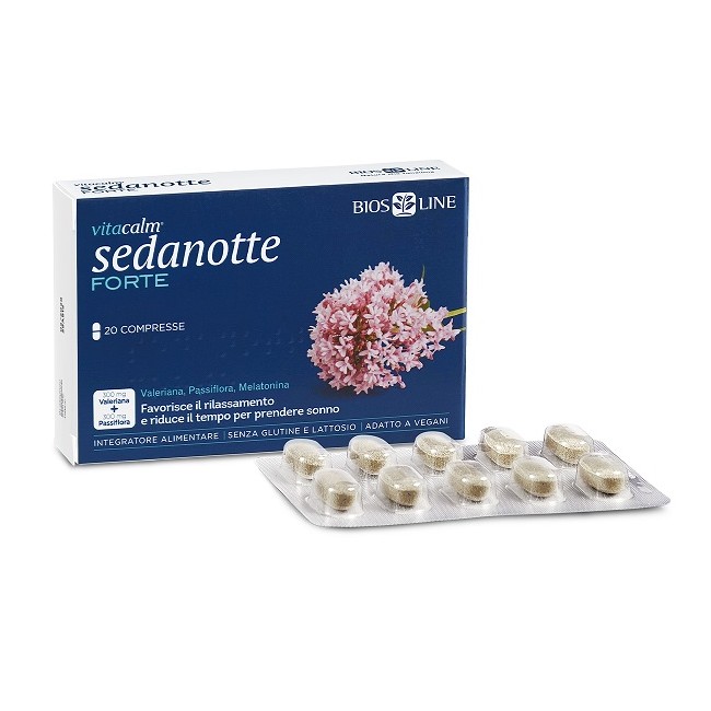 Bios Line Vitacalm Sedanotte Forte 20 Compresse Bios Line Vitacalm Sedanotte Forte 20 Compresse
